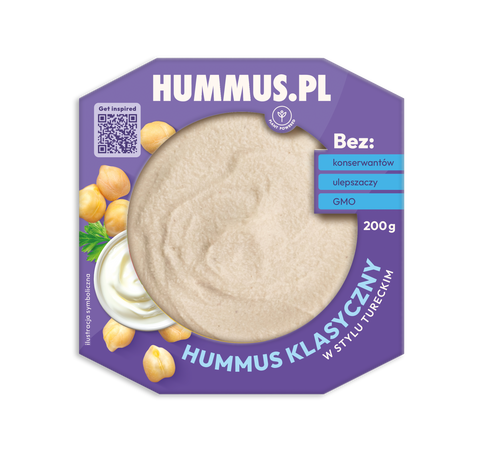 Hummus klasyczny w stylu tureckim 200g